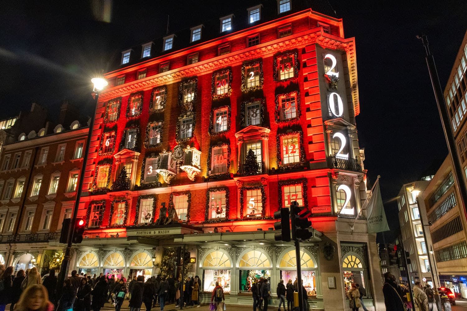 Fortnum and Mason Christmas | London Christmas Lights