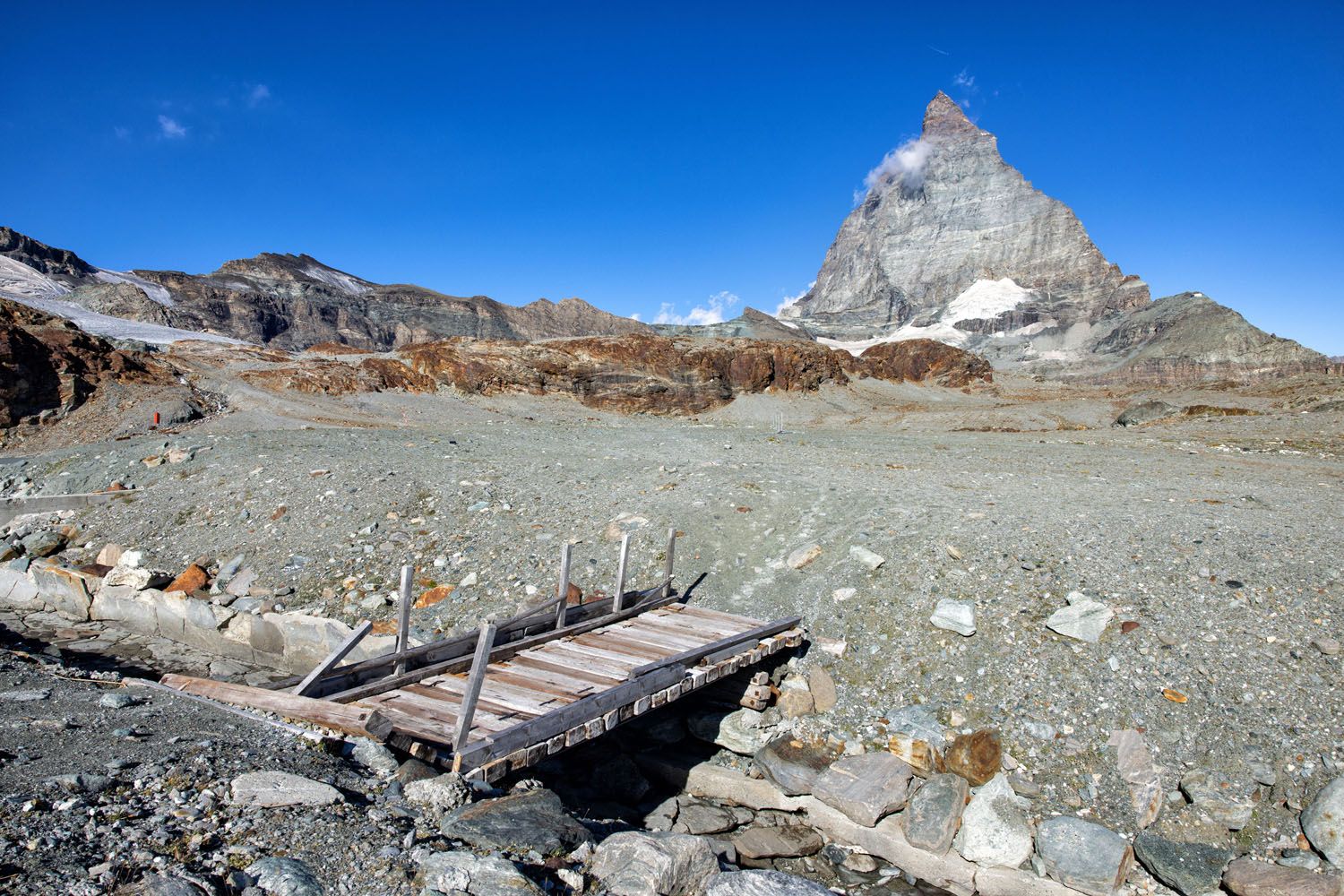 Matterhorn Glacier Trail Small Bridge