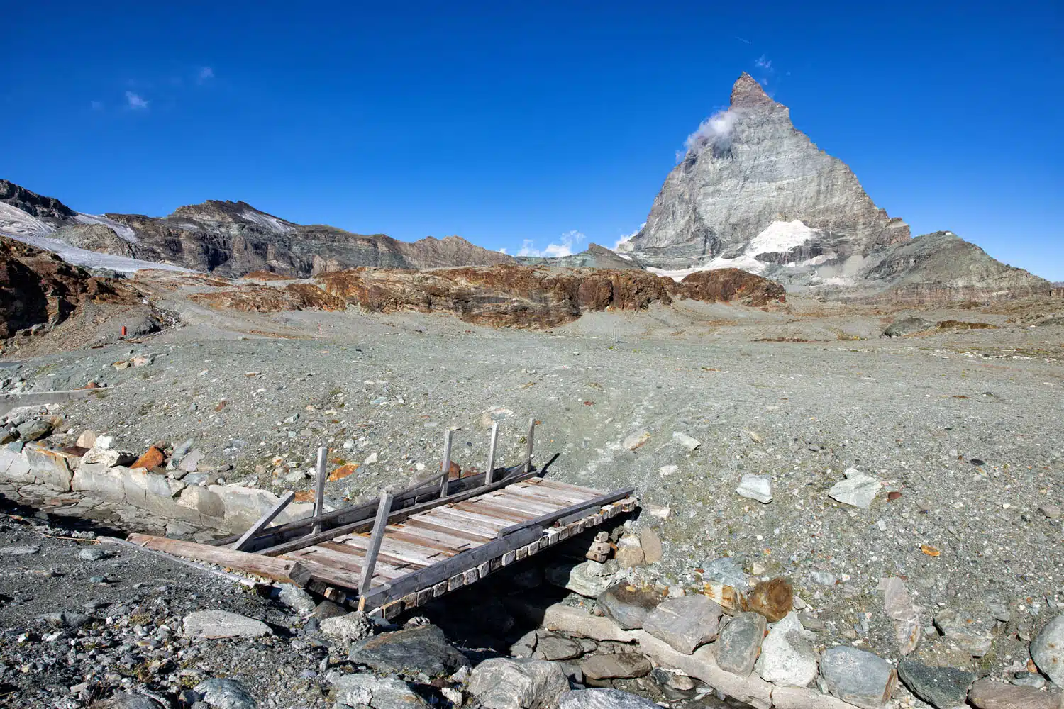 Matterhorn Glacier Trail Small Bridge
