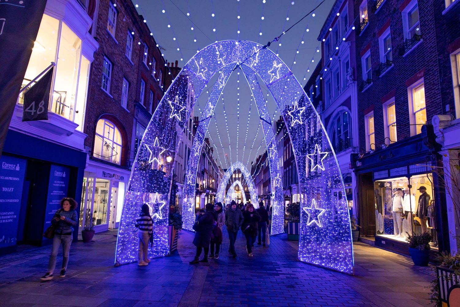 Mayfair London Christmas Lights