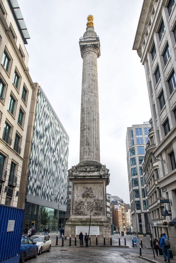 Monument Great Fire London