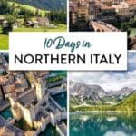 Northern Italy Itinerary Dolomites Venice