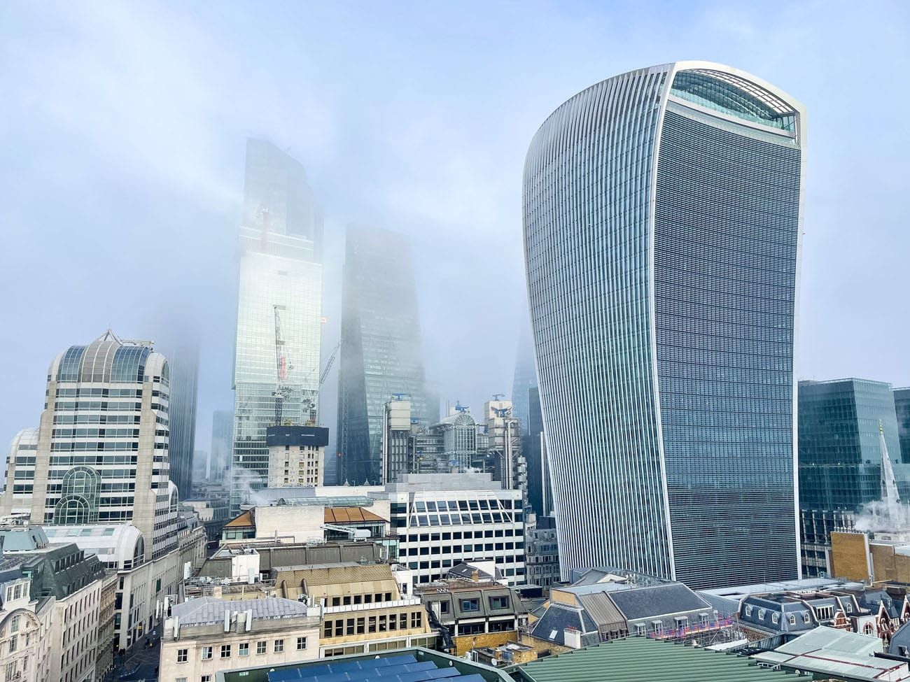 View of Sky Garden