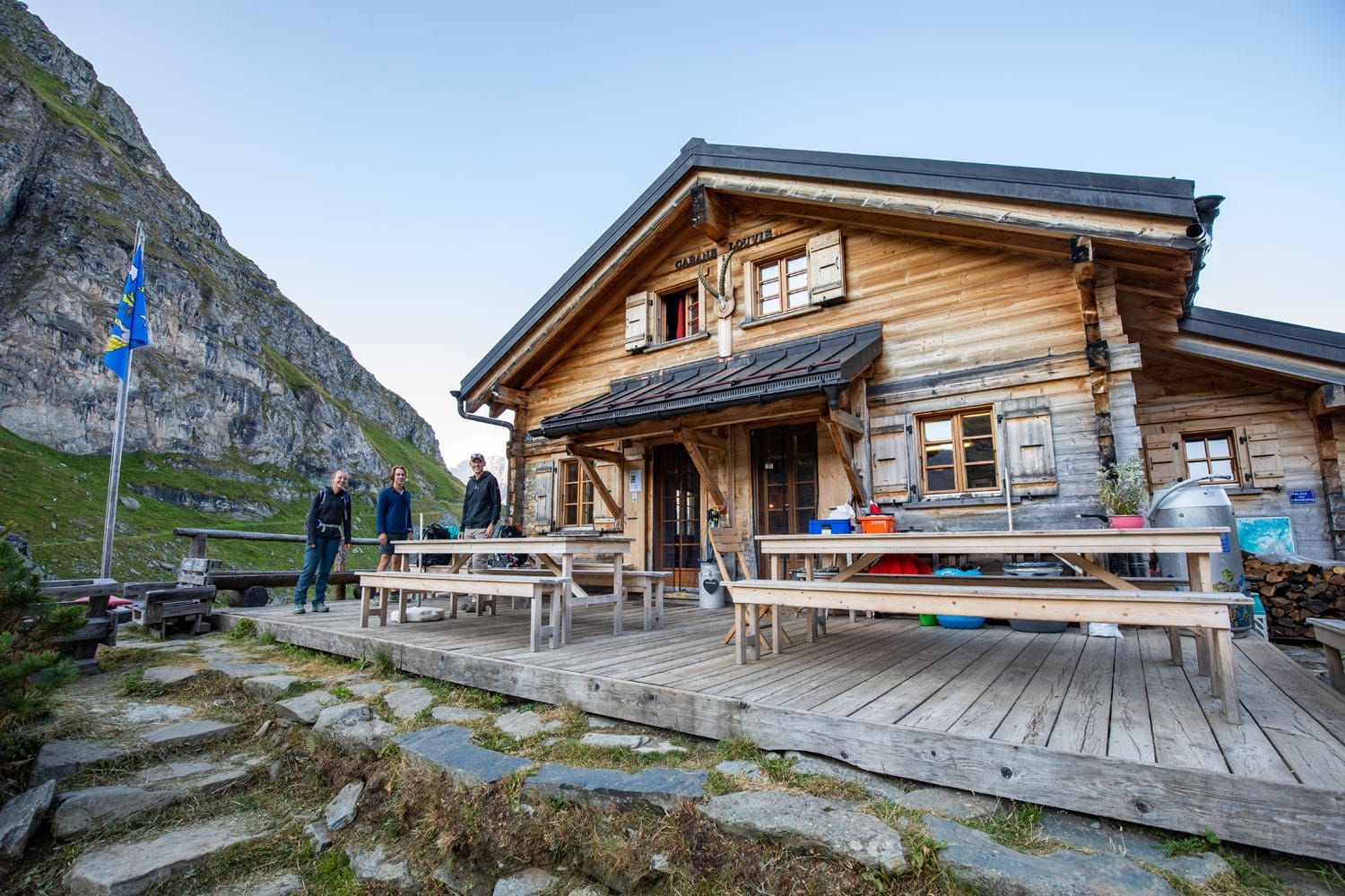 Cabane de Louvie