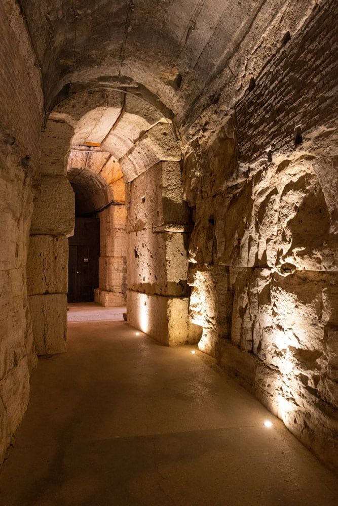 Colosseum Underground Tunnel