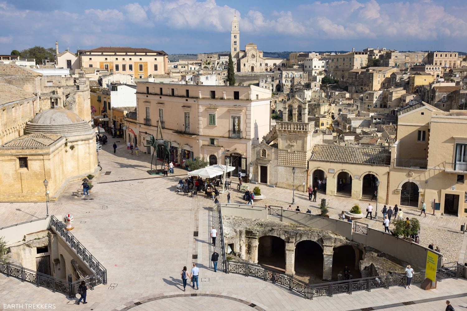 Piazza Vittorio Veneto Matera | Where to eat in Matera