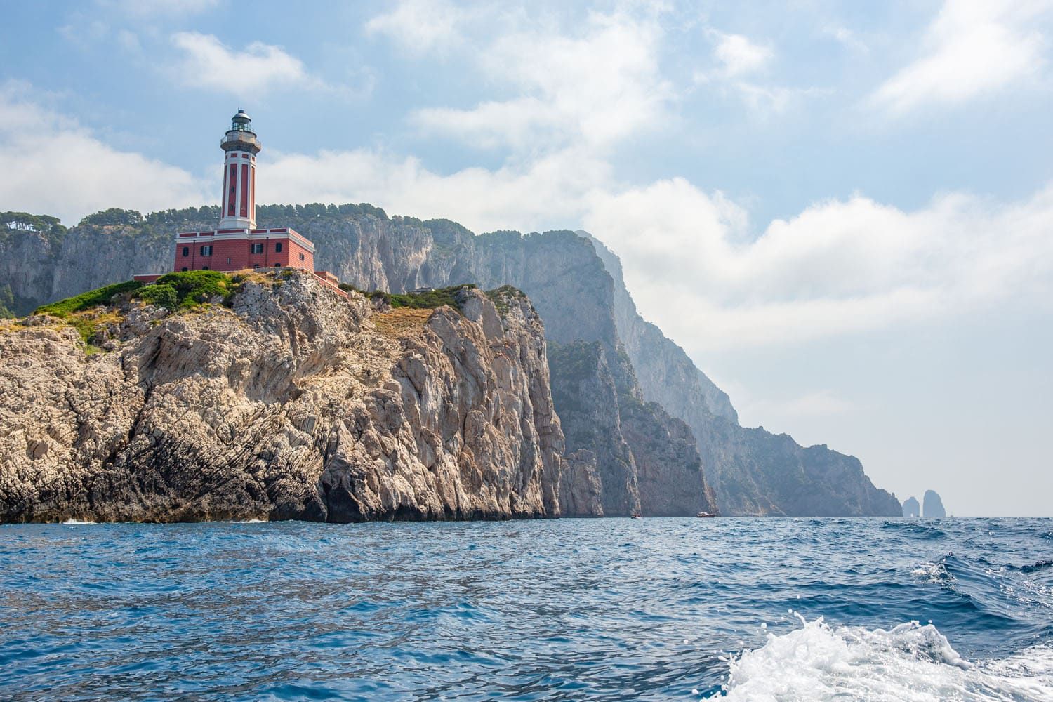 Punta Carena Lighthouse | One Day in Capri Itinerary