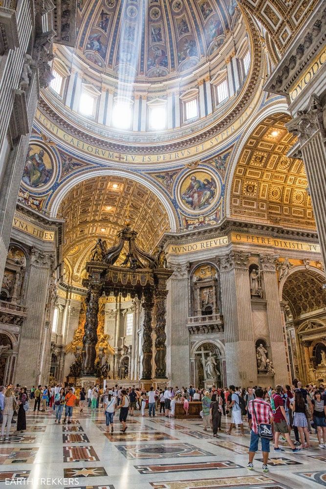 St Peters Basilica | 14 day Italy Itinerary