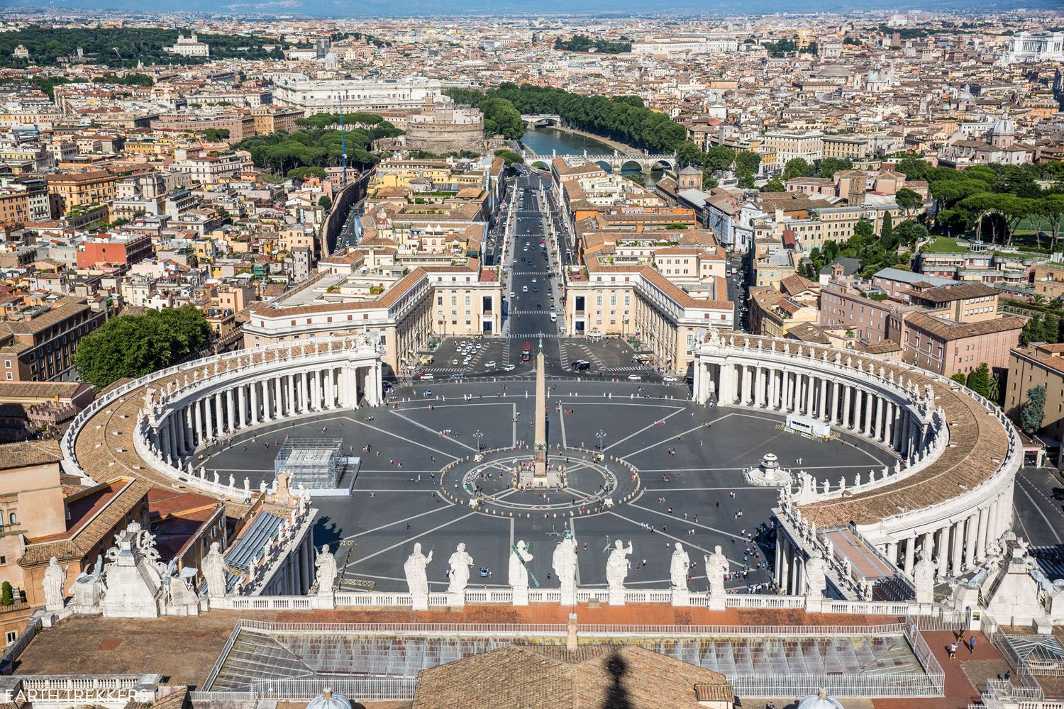 St Peters Square Rome Italy