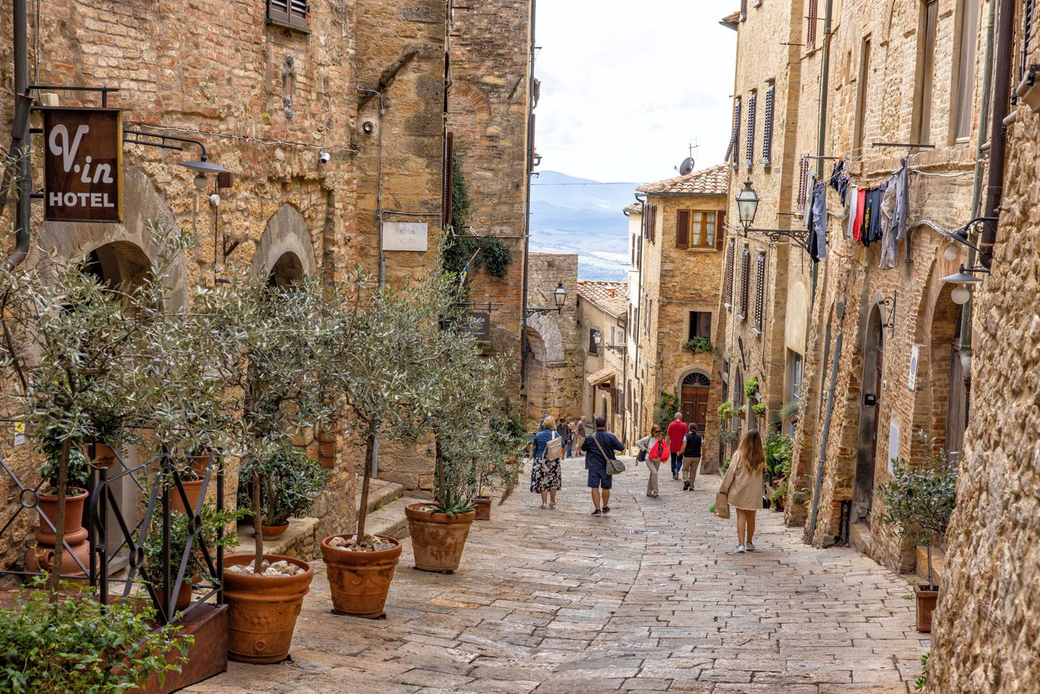 Street in Volterra