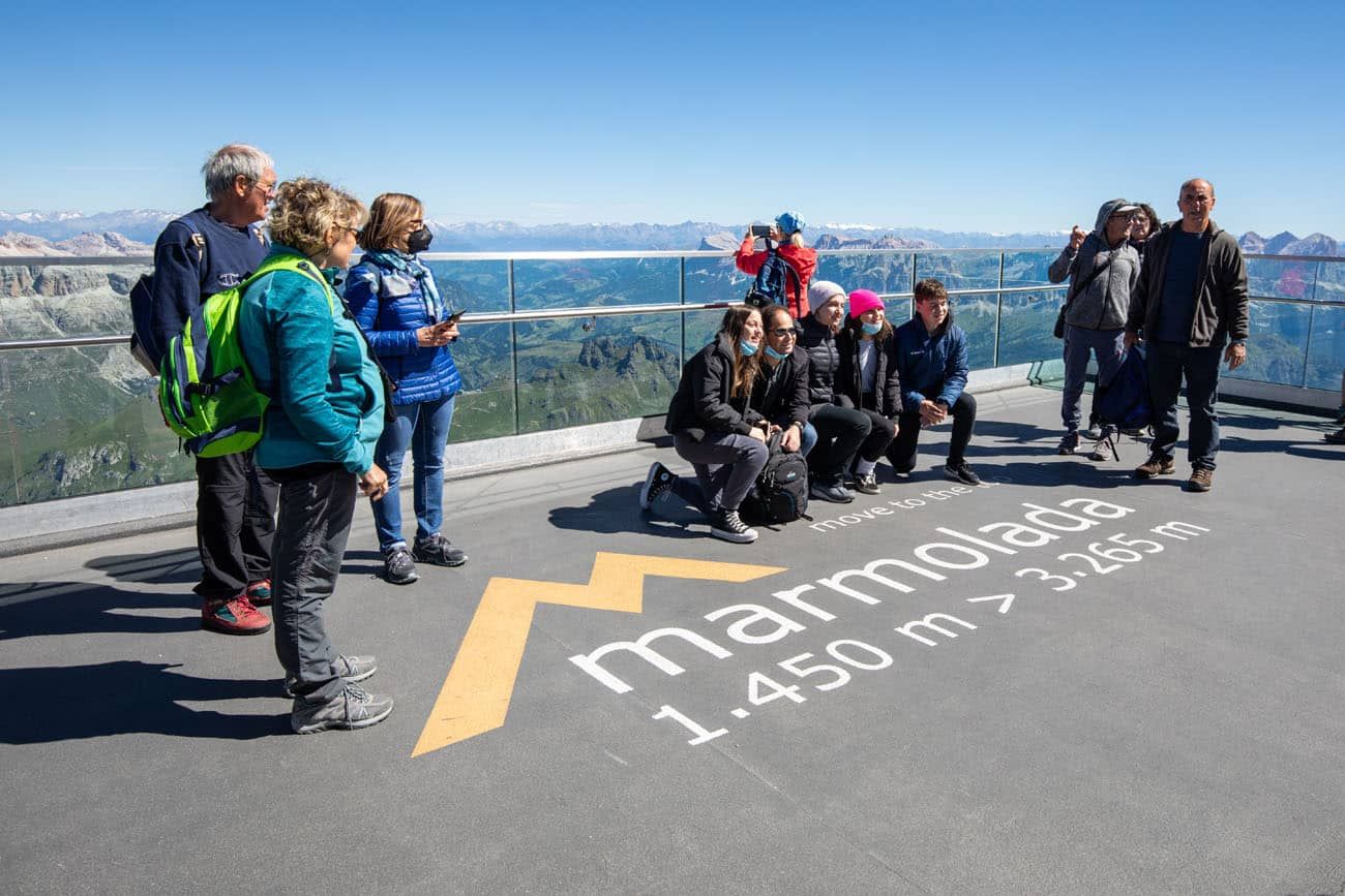 Summit of Marmolada