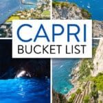 Things to Do in Capri Italy