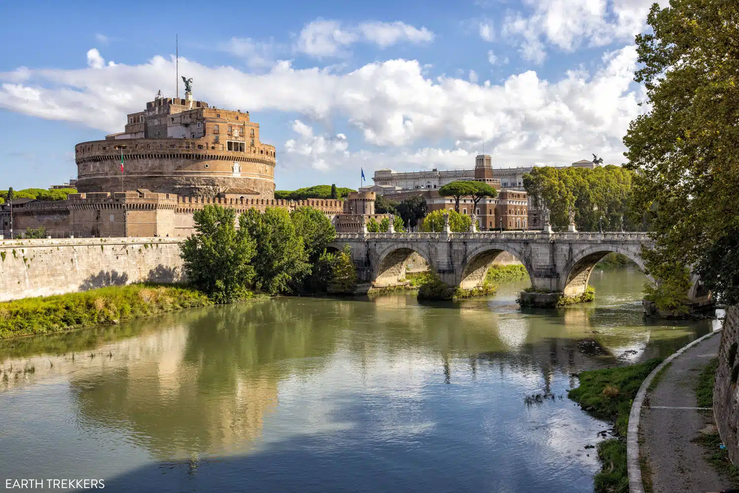 Tiber River Castel Sant Angelo