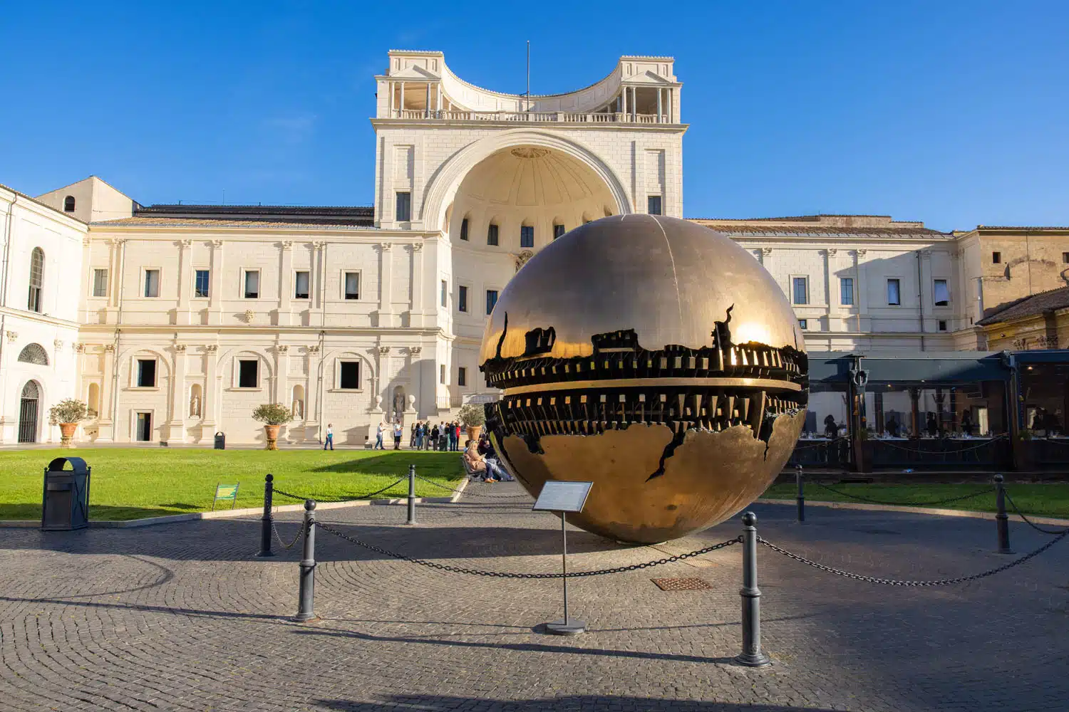 Vatican Museums Pinecone Courtyard | How to visit the Vatican Museums and St. Peter's Basilica