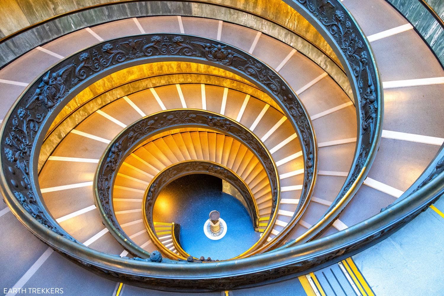 Vatican Staircase | How to visit the Vatican Museums and St. Peter's Basilica