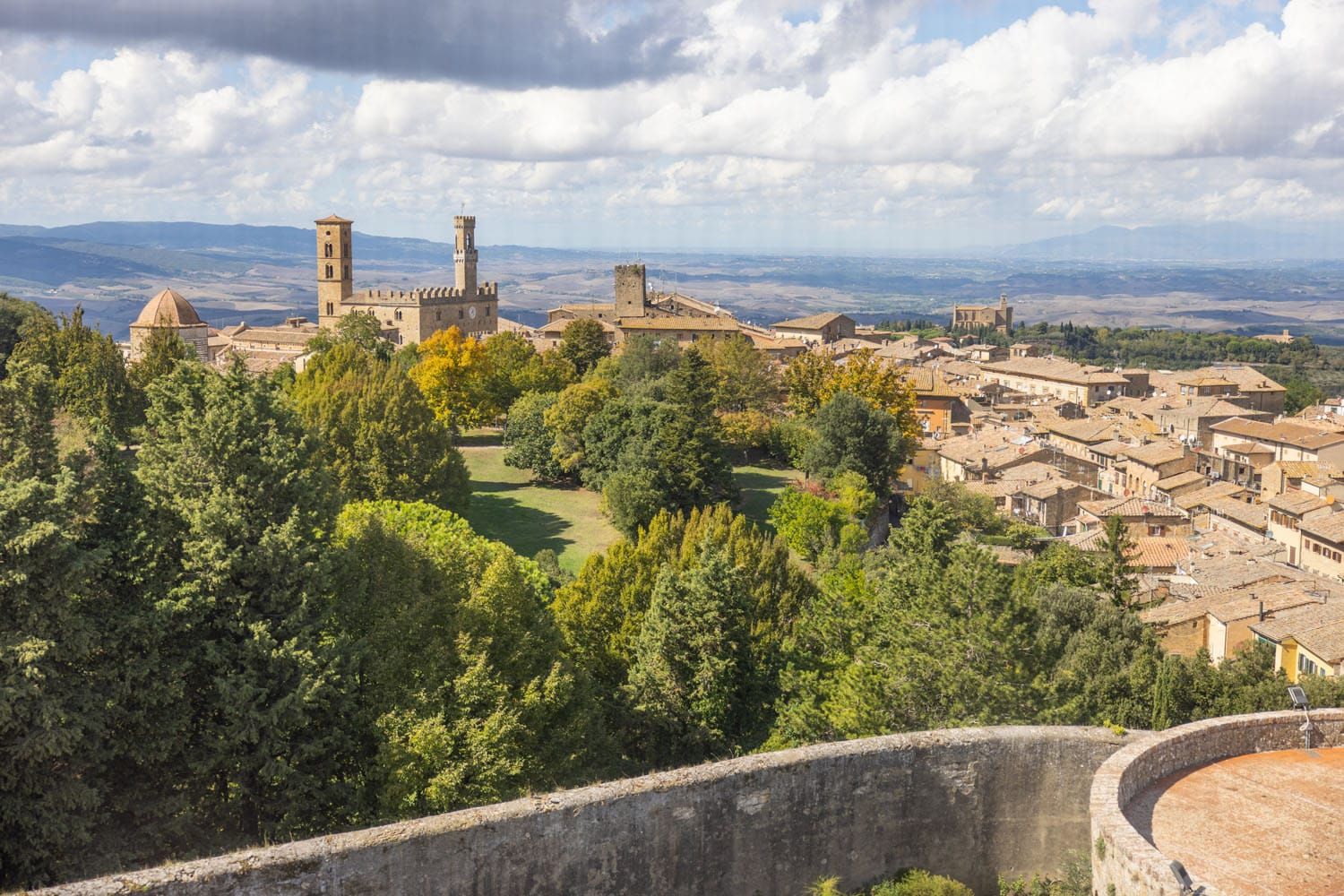 Volterra Fortress View