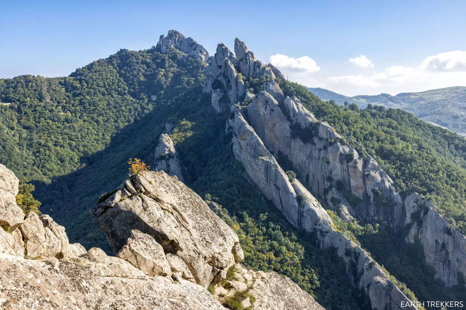 Castelmezzano View of Pietrapertosa