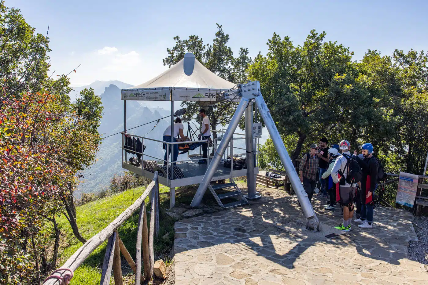 Castelmezzano Zipline Station