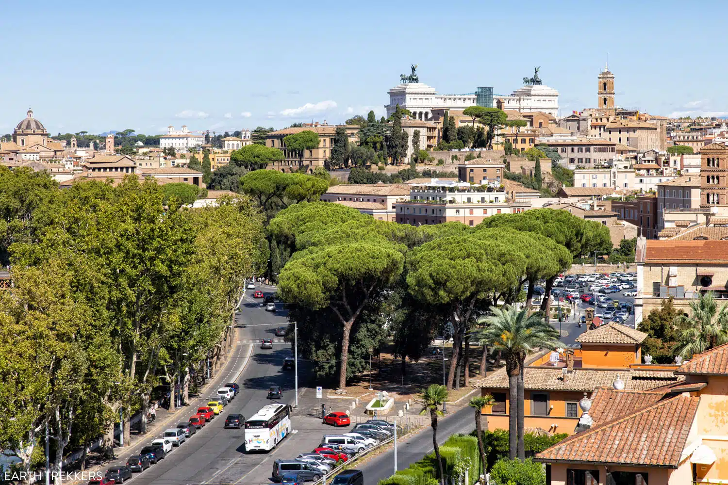 Orange Garden of Rome View