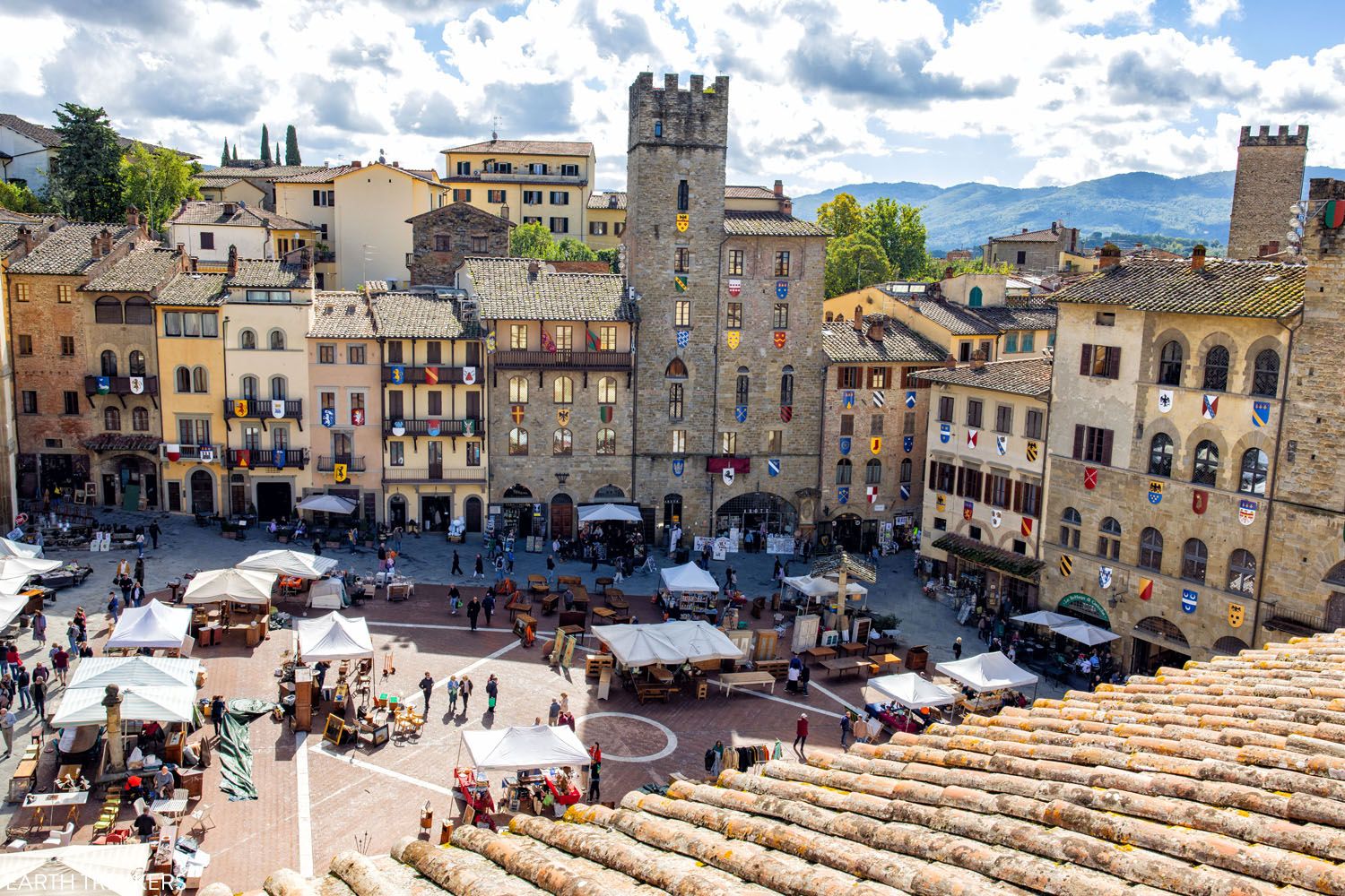 Piazza Grande Arezzo Italy