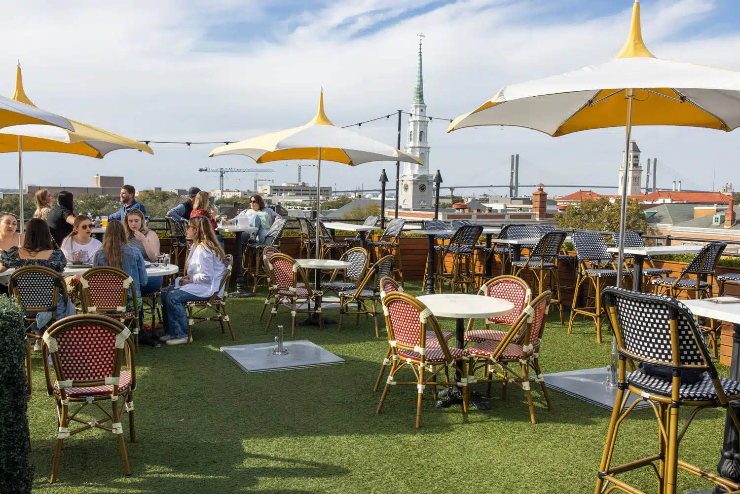 The Peregrin at Perry Lane | Best rooftop bars in Savannah