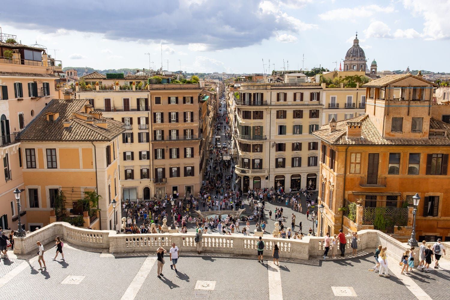 Top of the Spanish Steps