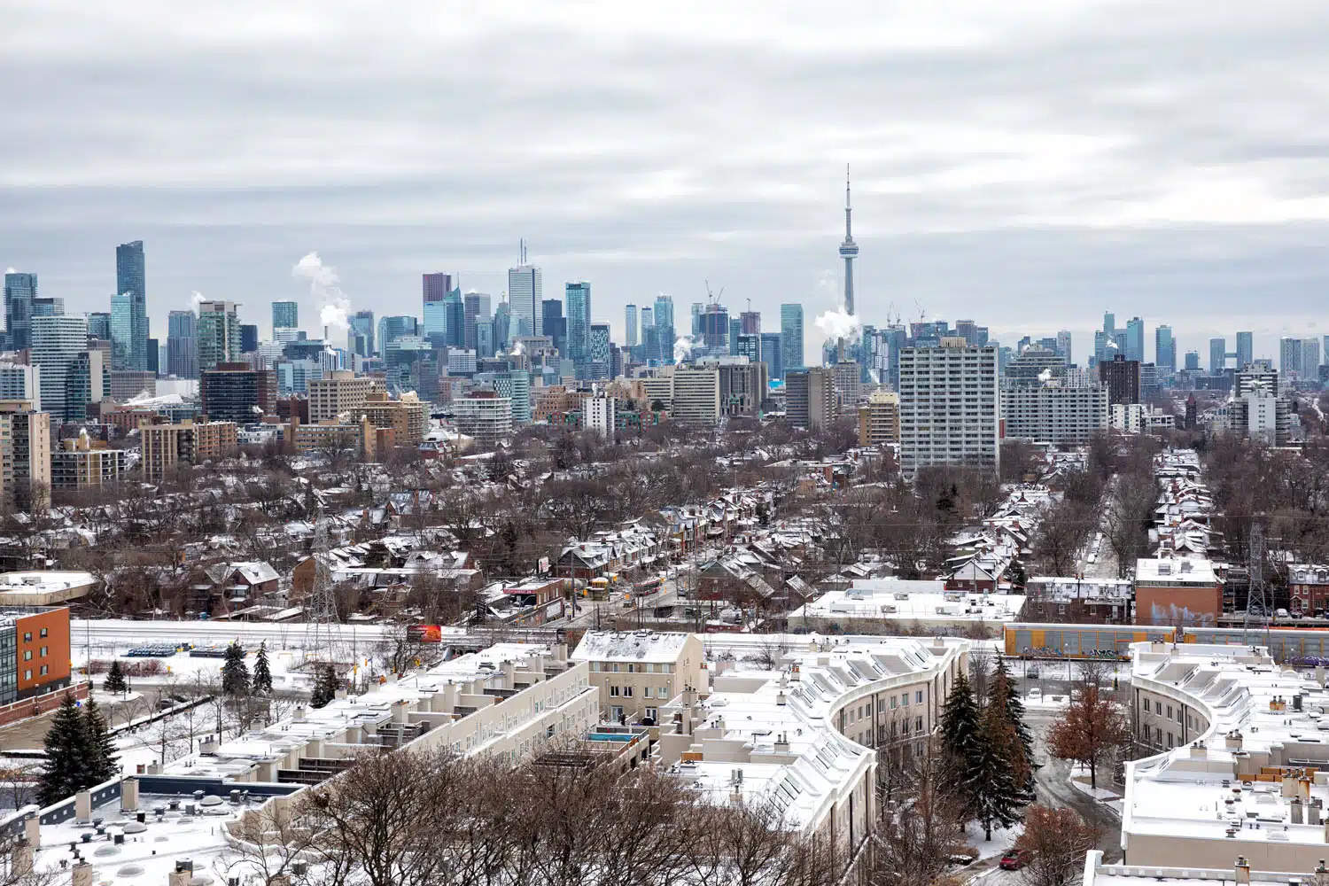 Toronto in January