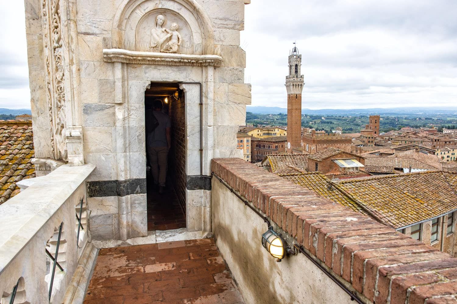 Unfinished Facade Walkway Siena