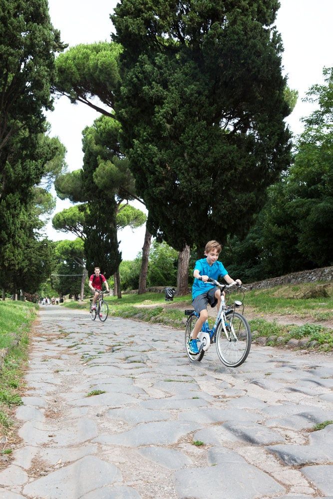 Biking the Appian Way