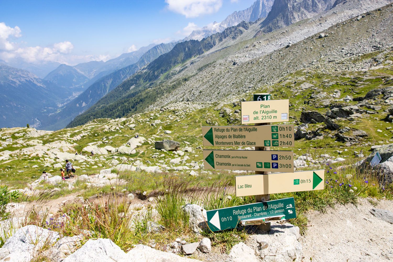 Grand Balcon Nord Trail Sign