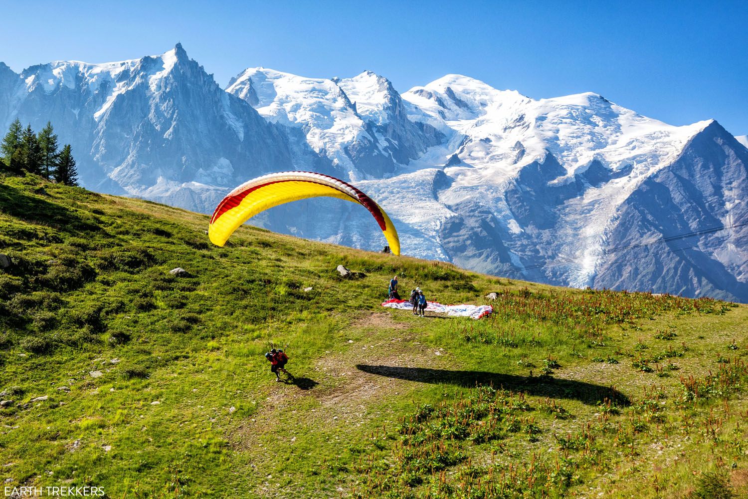 Paragliding in Chamonix