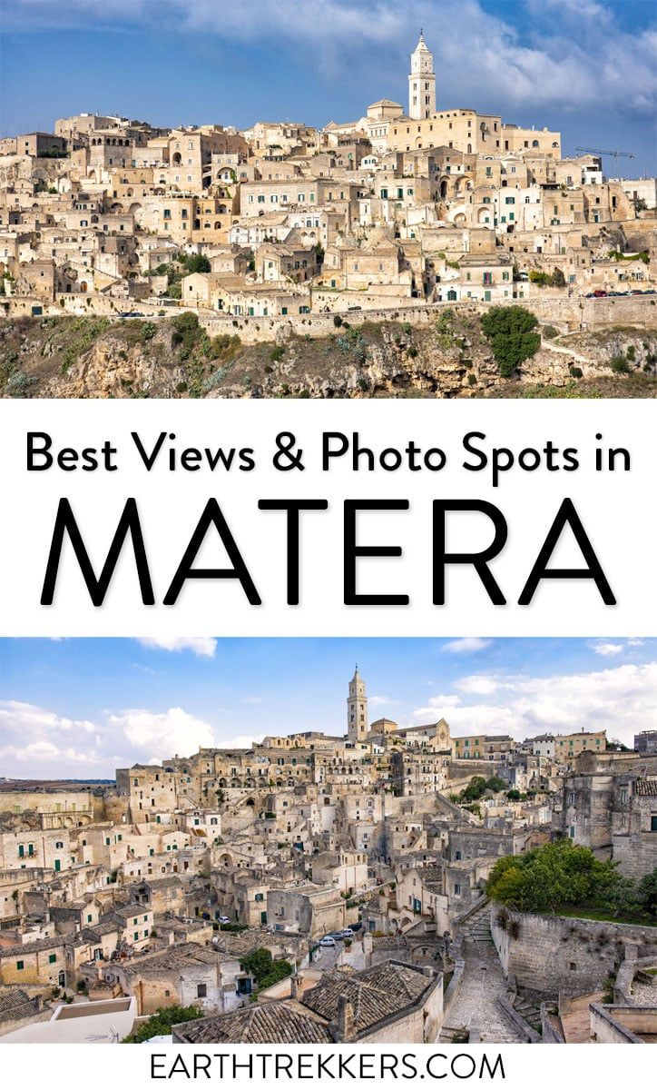 Best Views of Matera Italy