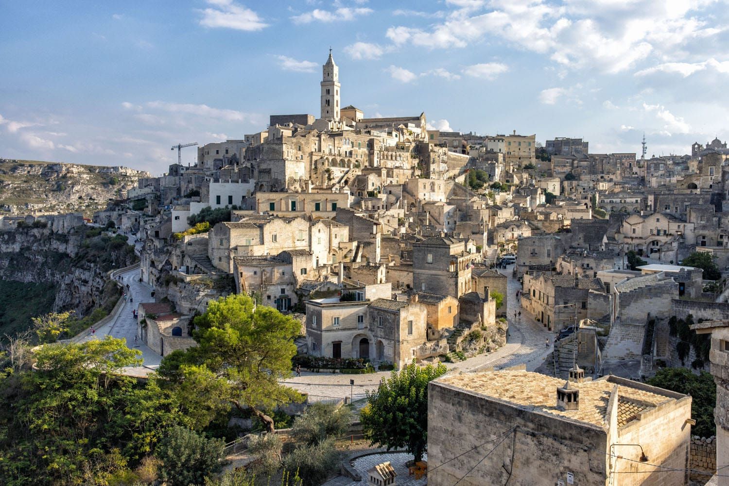 Convent of Saint Agostino Matera View