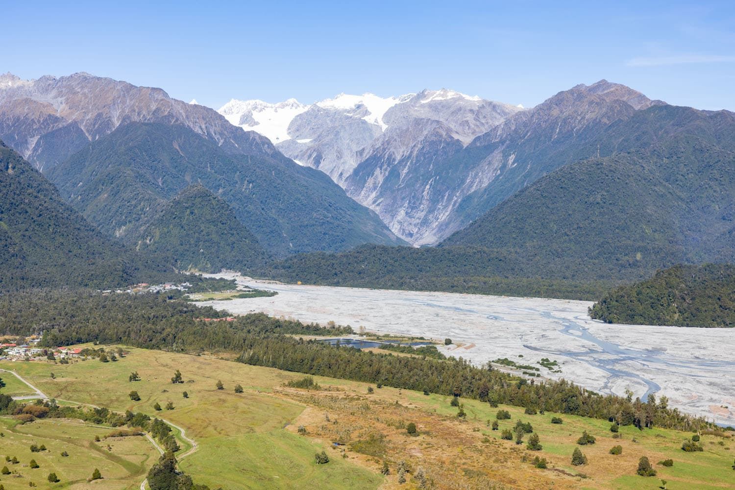 First View Southern Alps