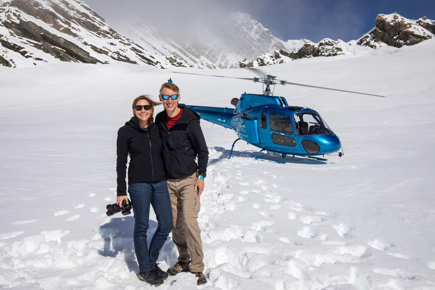 Franz Josef Snow Landing