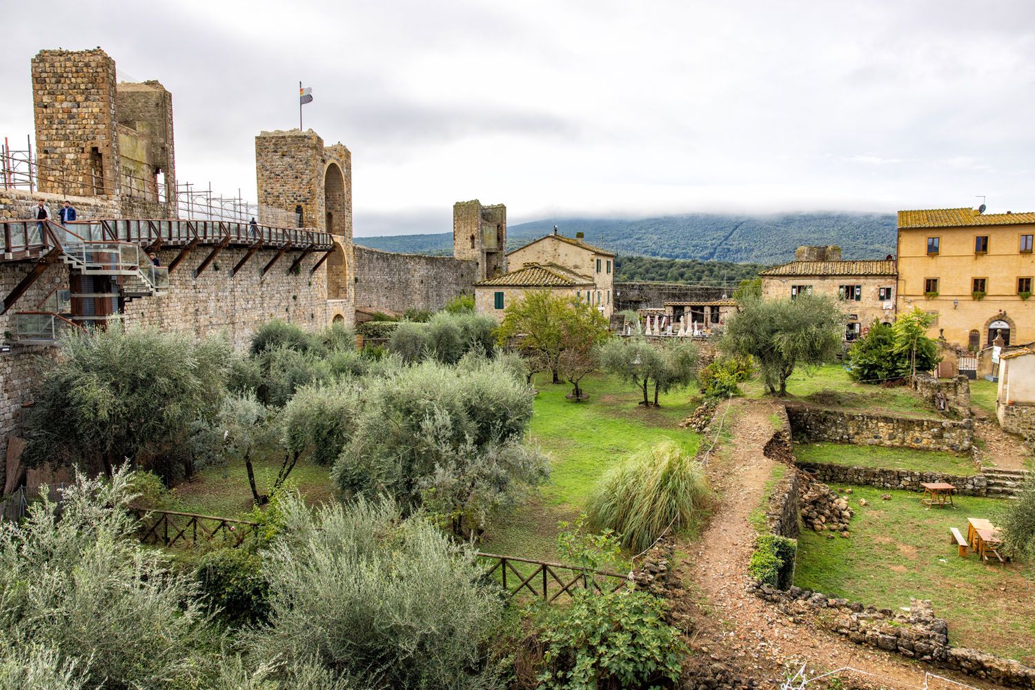 Monteriggioni in September