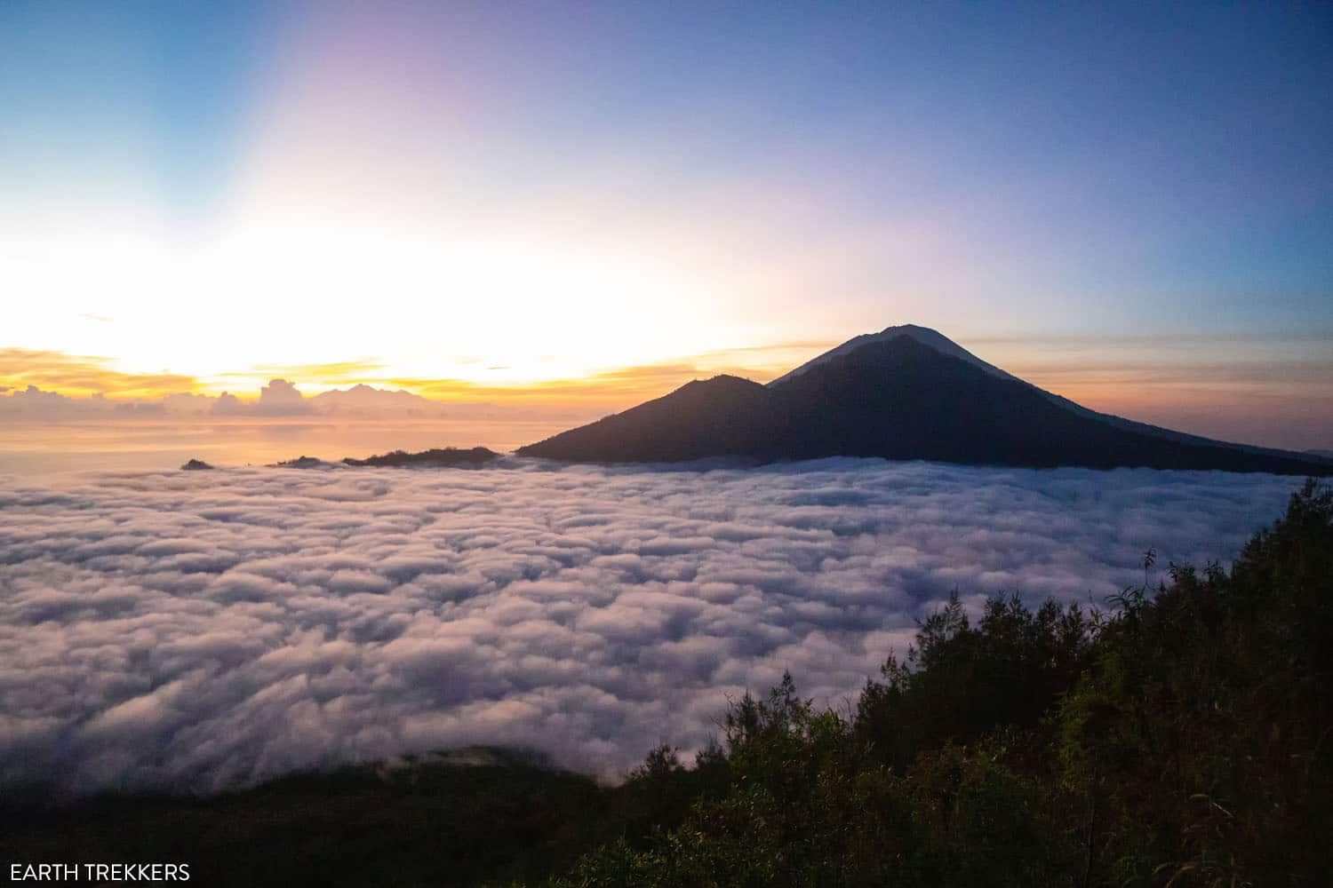 Mount Batur Sunrise Photo 