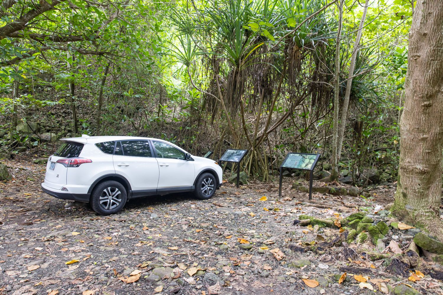 Pola Island Parking Area