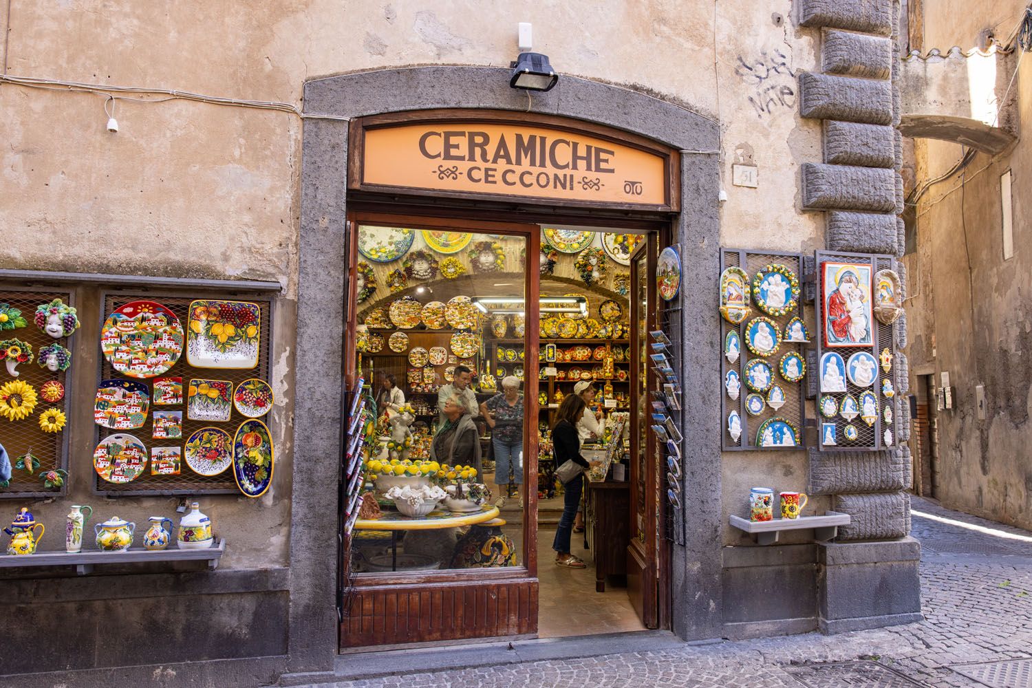 Shopping in Orvieto