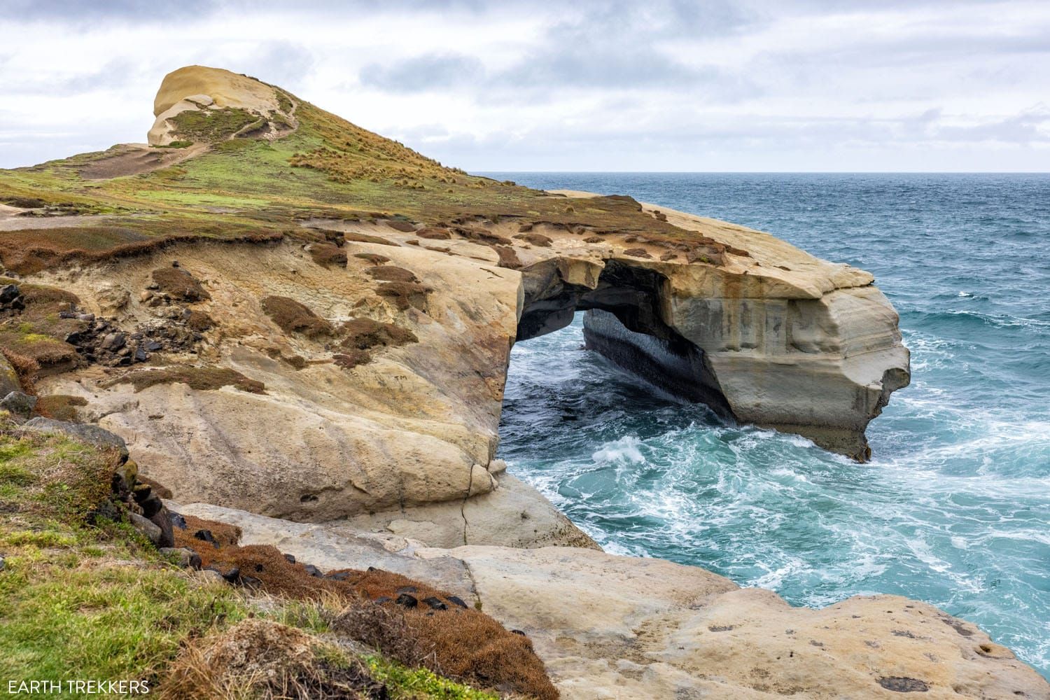 Tunnel Beach New Zealand