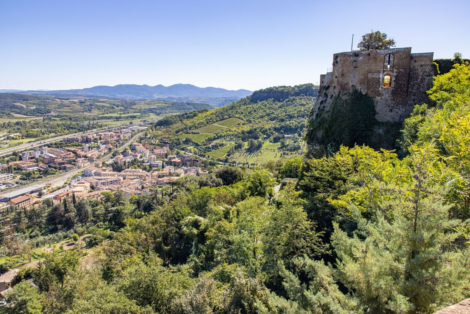 View from Orvieto