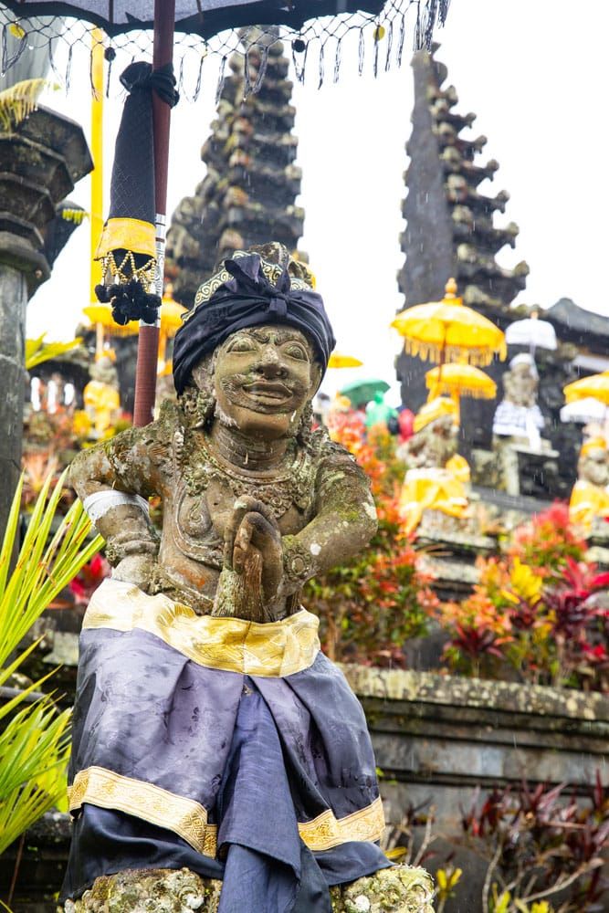 Besakih Temple Statue