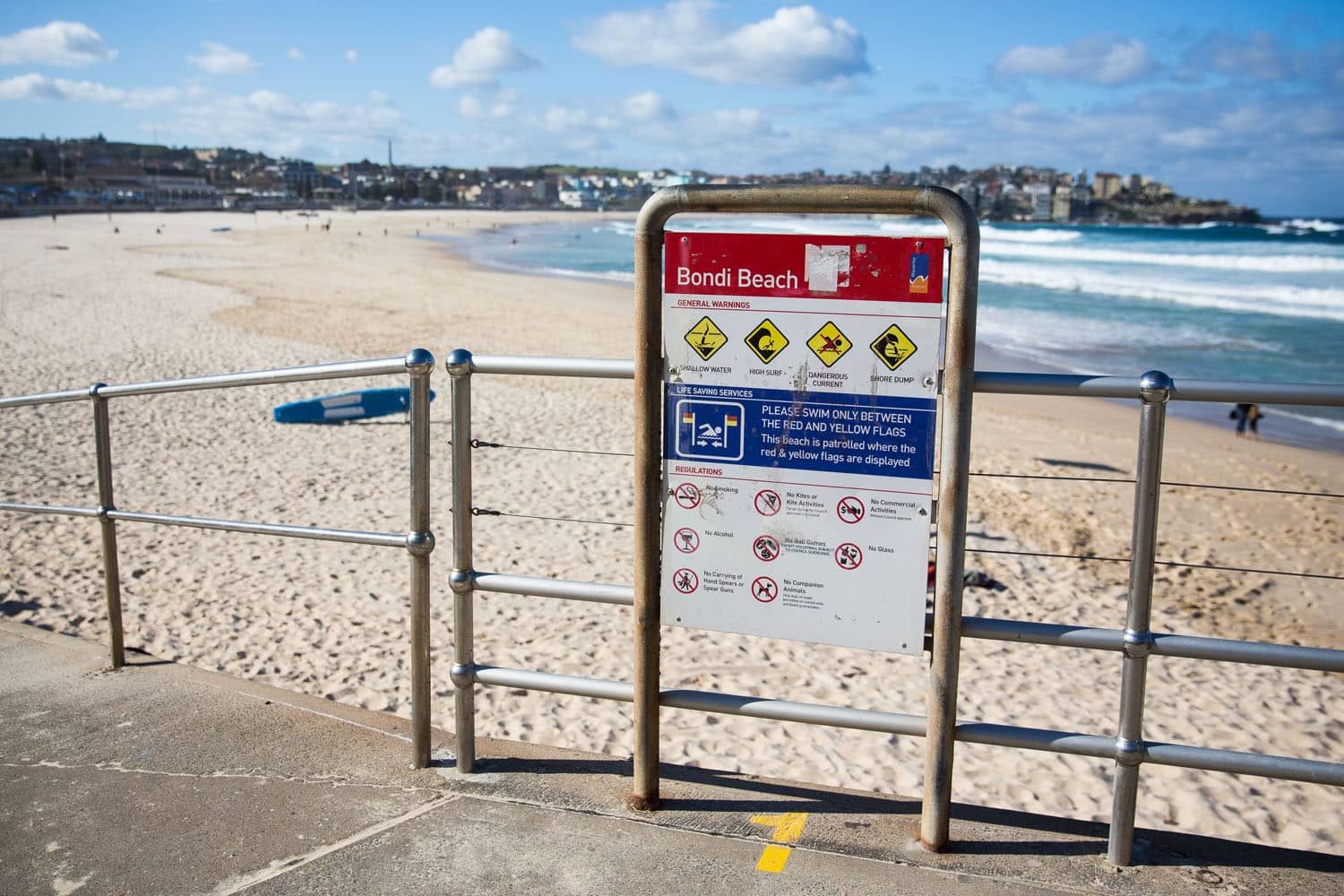 Bondi Beach Sign