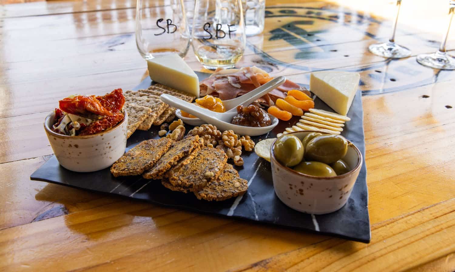 Framingham Wines Charcuterie Board