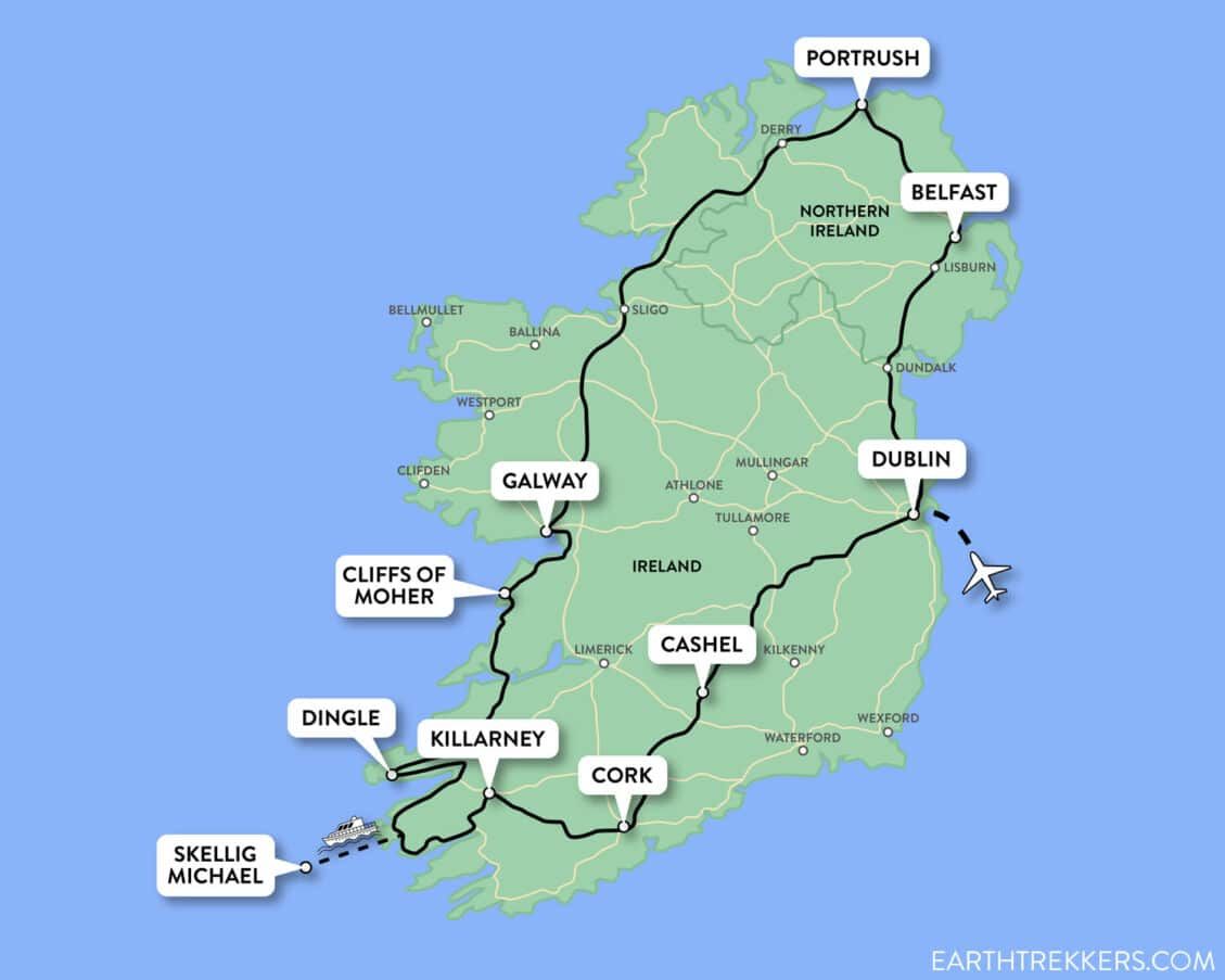 10 Day Ireland Itinerary The Ultimate Irish Road Trip Earth Trekkers