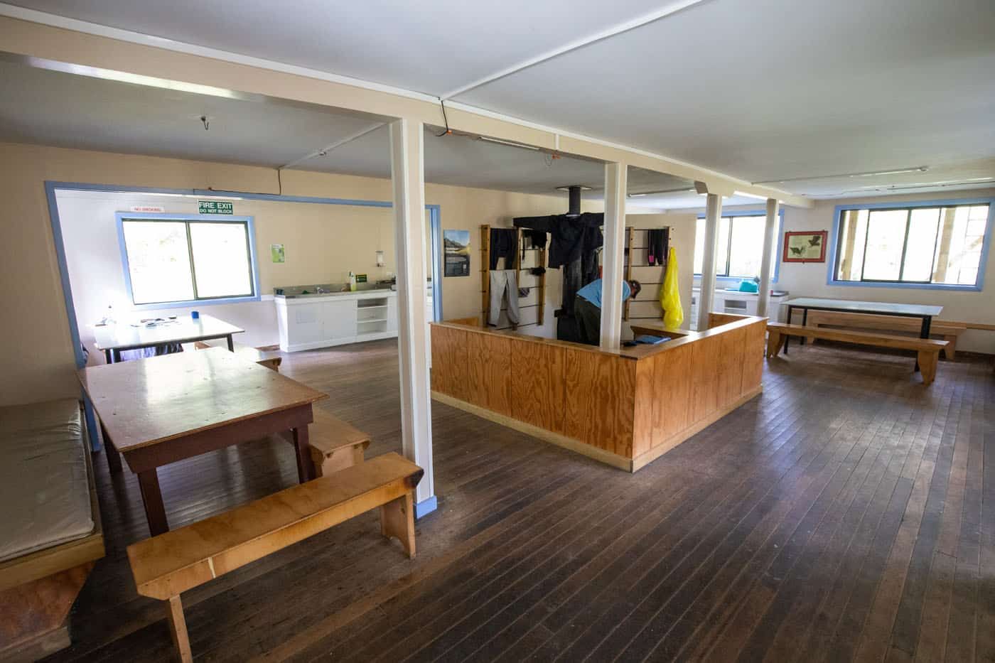 Lake Mackenzie Hut Interior