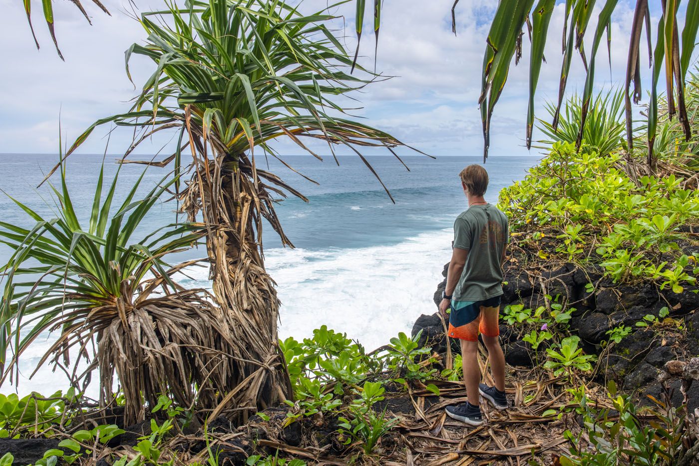 Lava Field Coastal Walkway First Viewpoint