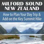 Milford Sound New Zealand Key Summit