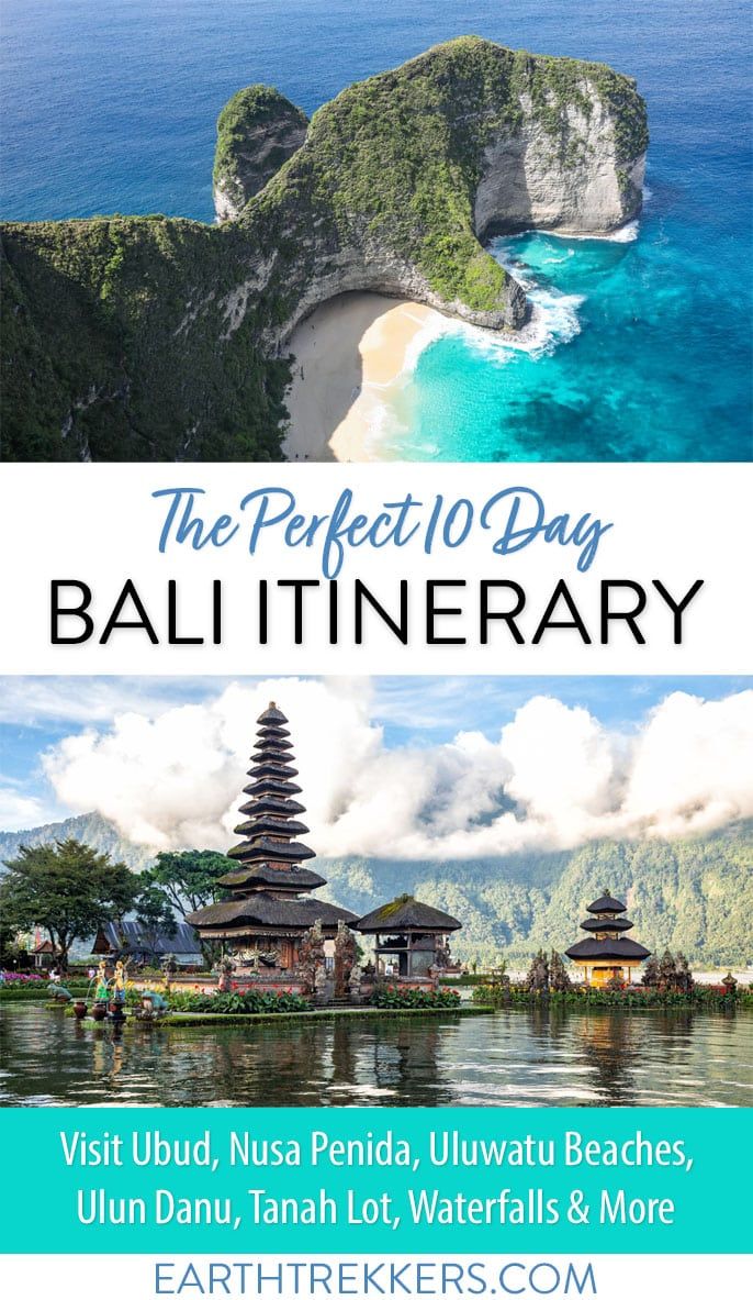 10 Day Bali Itinerary Indonesia