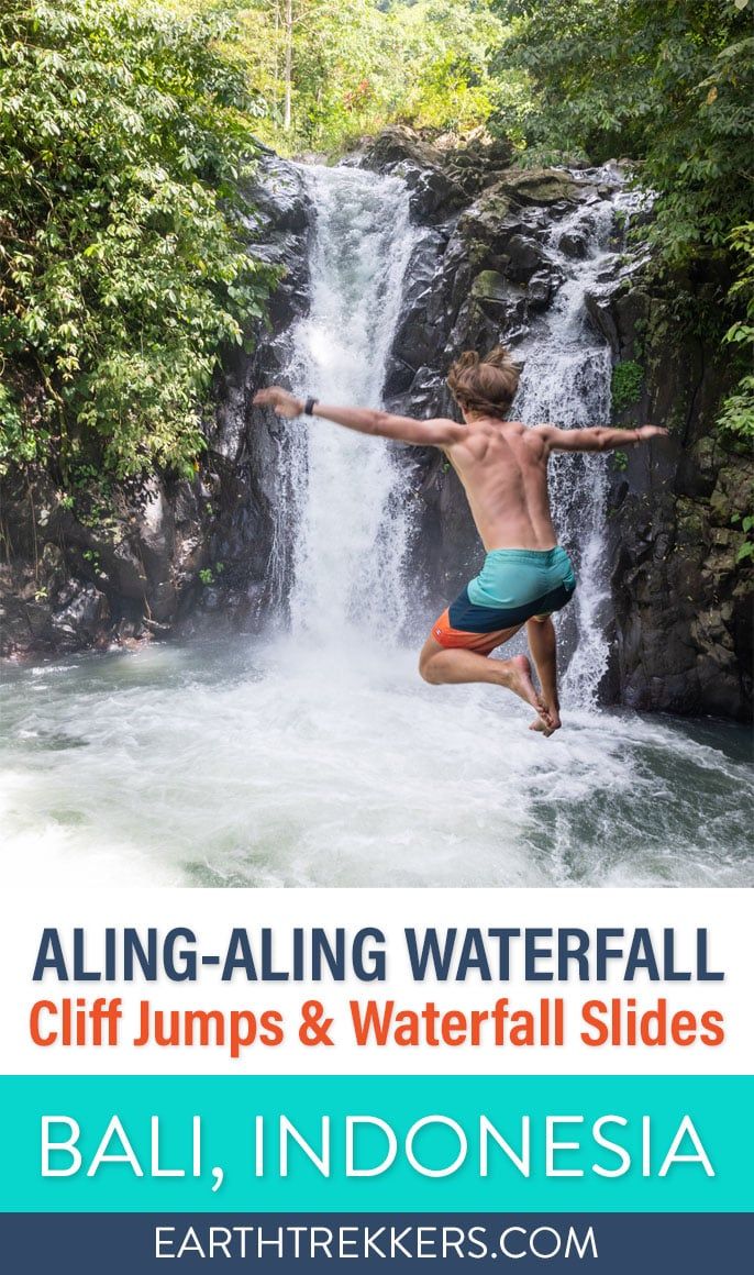 Aling Aling Waterfall Slide Bali